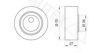 AUTEX 641415 Tensioner Pulley, v-ribbed belt